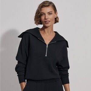 NWT Varley Yates Half Zip Sweatshirt